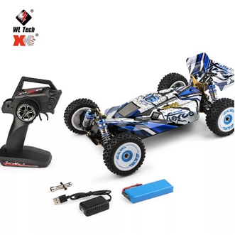Wltoys 124017 112 2.4G 4WD Brushless Upgraded RTR 75KmH RC Car Vehicles Metal Chassis Models Toys Off Road Machine Model