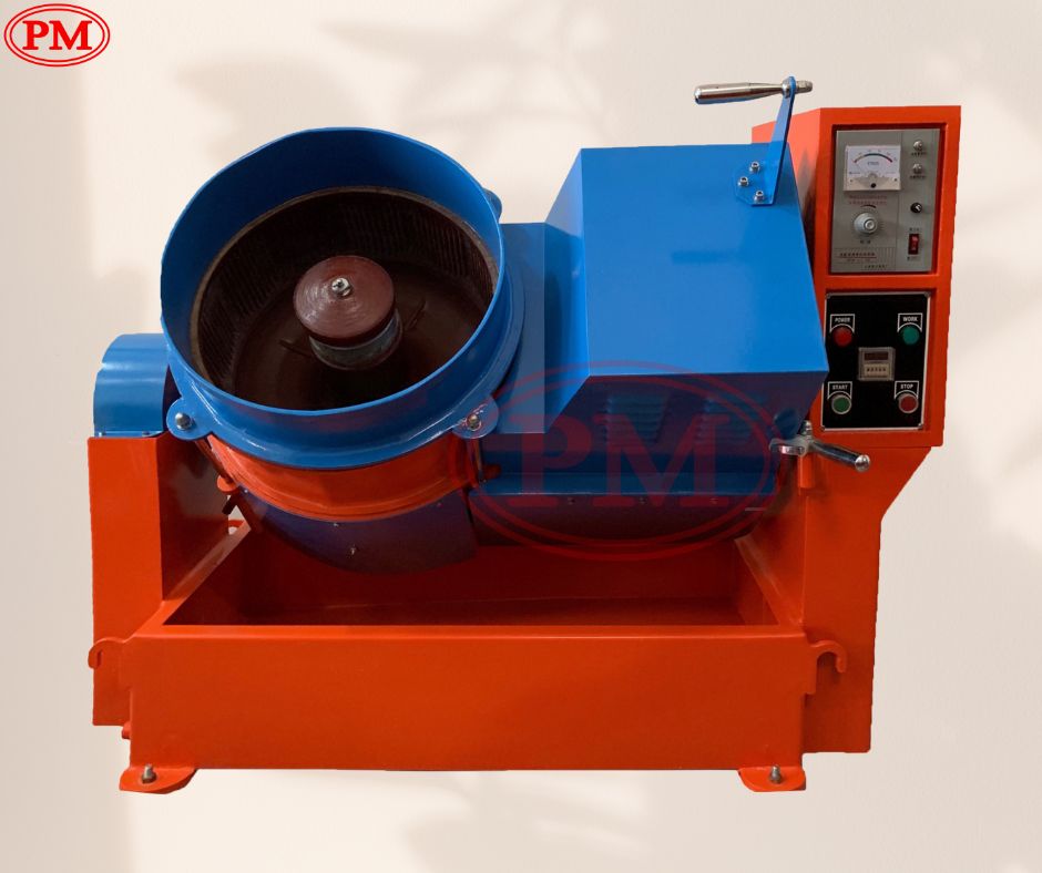   เครื่องขัดผิวโลหะแบบจานหมุน (CENTRIFUGE FINISHING MACHINE)