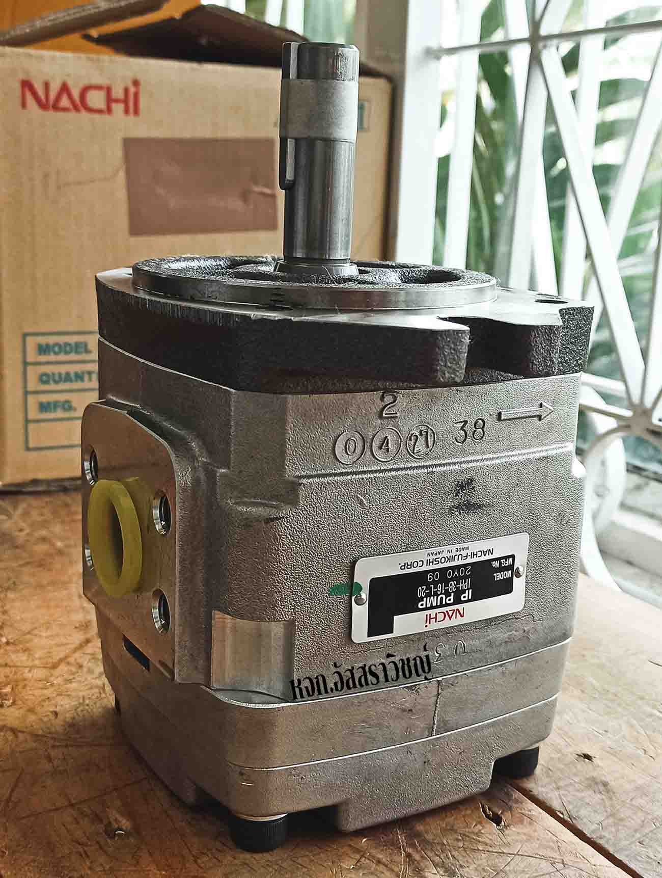 ปั๊มไฮดรอลิคแบบเฟืองใน ยี่ห้อ NACHI รุ่น IPH-2,IPH-3,IPH-4,IPH-5,IPH-6 Series