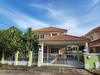 บ้านให้เช่า บ้านเดี่ยว 2ชั้น หมู่บ้านชวนชื่น-วัชรพล 3ห้องนอน 2ห้องน้ำ ซอยรามอินทรา65 ถนนวัชรพล