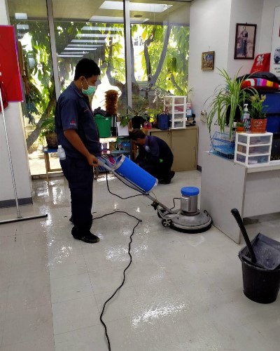 บริการรับทำความสะอาด สำนักงาน อาคาร โรงงาน Big Cleaning 