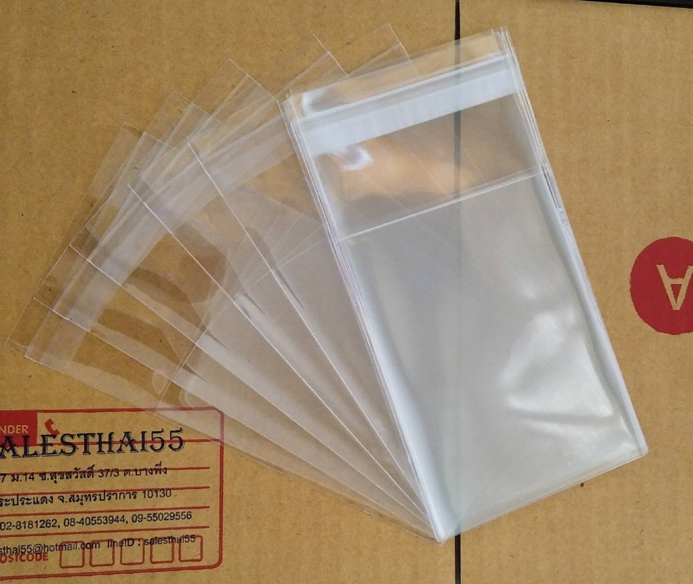 ผลิตและจำหน่าย ถุงแก้ว (OPP) ถุงแก้วสีใส มีให้เลือกหลายขนาด ซื้อเยอะมีส่วนลดเพิ่ม