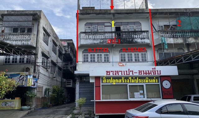 ขายอาคารพานิชย์ 3 ชั้น เขตหนองแขม , กรุงเทพ PKK02-06039
