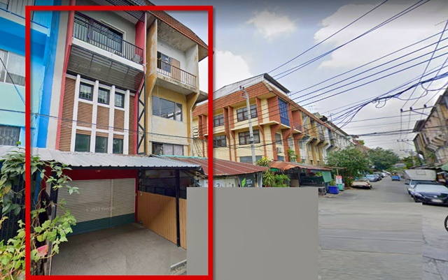 สถาบันนิด้า อาคารพาณิชย์ให้เช่า 4ชั้น สวนสยาม  ‭รีโนเวท!  ถ.เสรีไทย71-83 19 ตรว. 210 ตรม. 