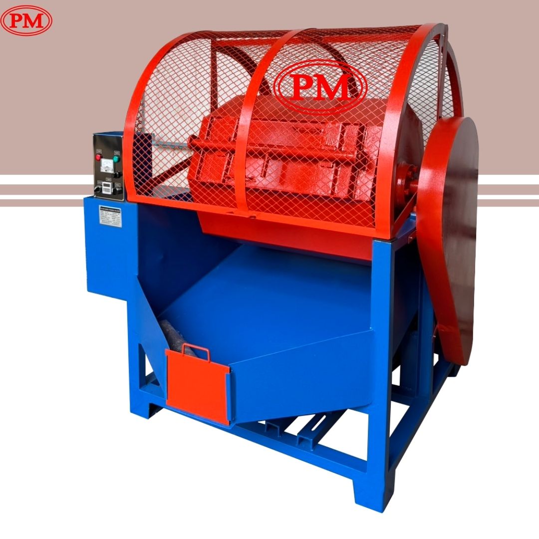  เครื่องขัดผิวโลหะแบบถังกลิ้งลูกรักบี้ /(ROTARY BARREL FINISHING MACHINE)