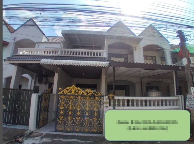  ให้เช่าบ้านทาวโฮม 2 ชั้น ลาดพร้าววังหิน 68 (32 ตร.ว.) มี 3 ห้องนอน 3 ห้องน้ำ 