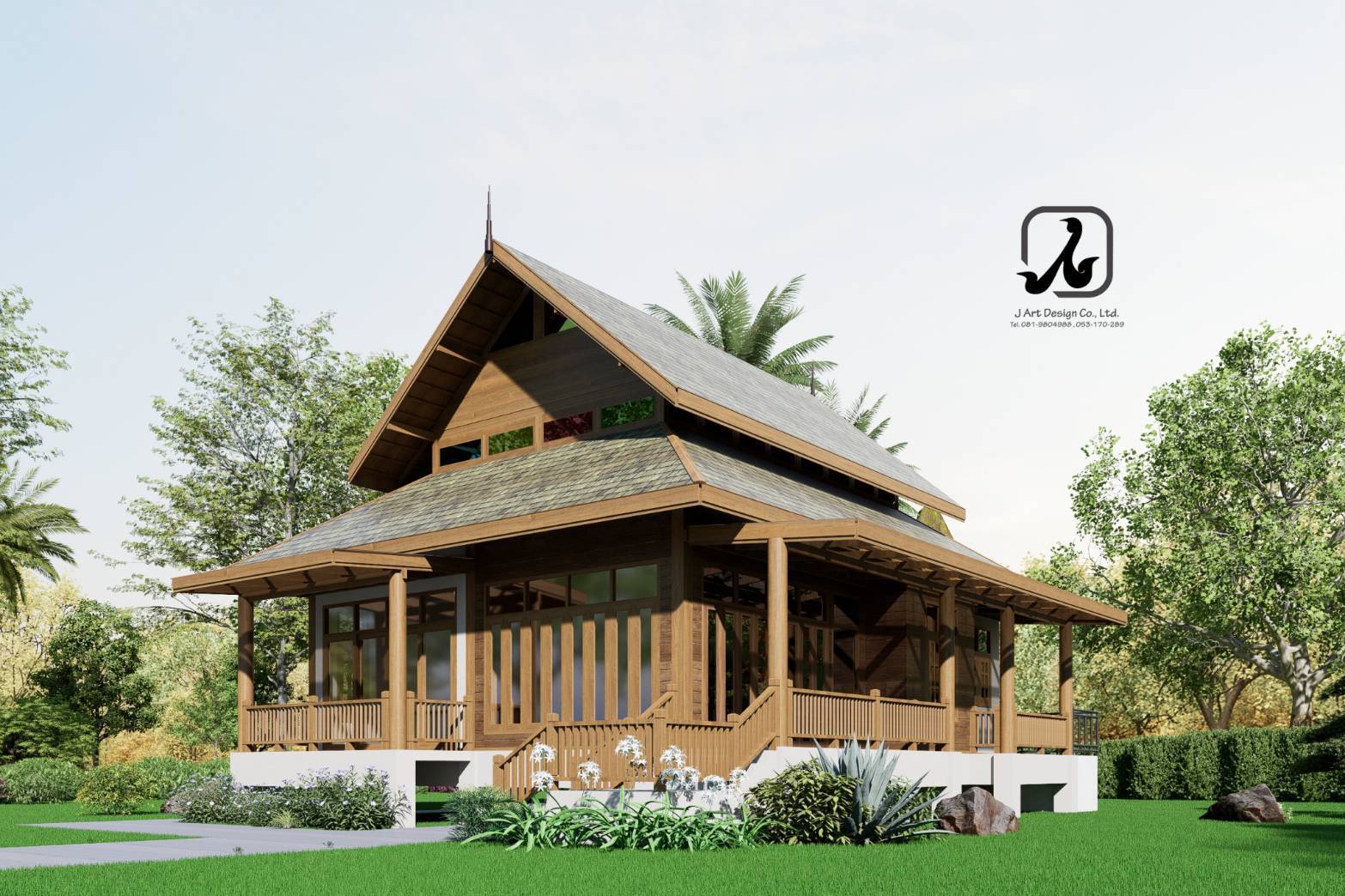 รับออกแบบบ้านและรับสร้างบ้านจังหวัดเชียงราย