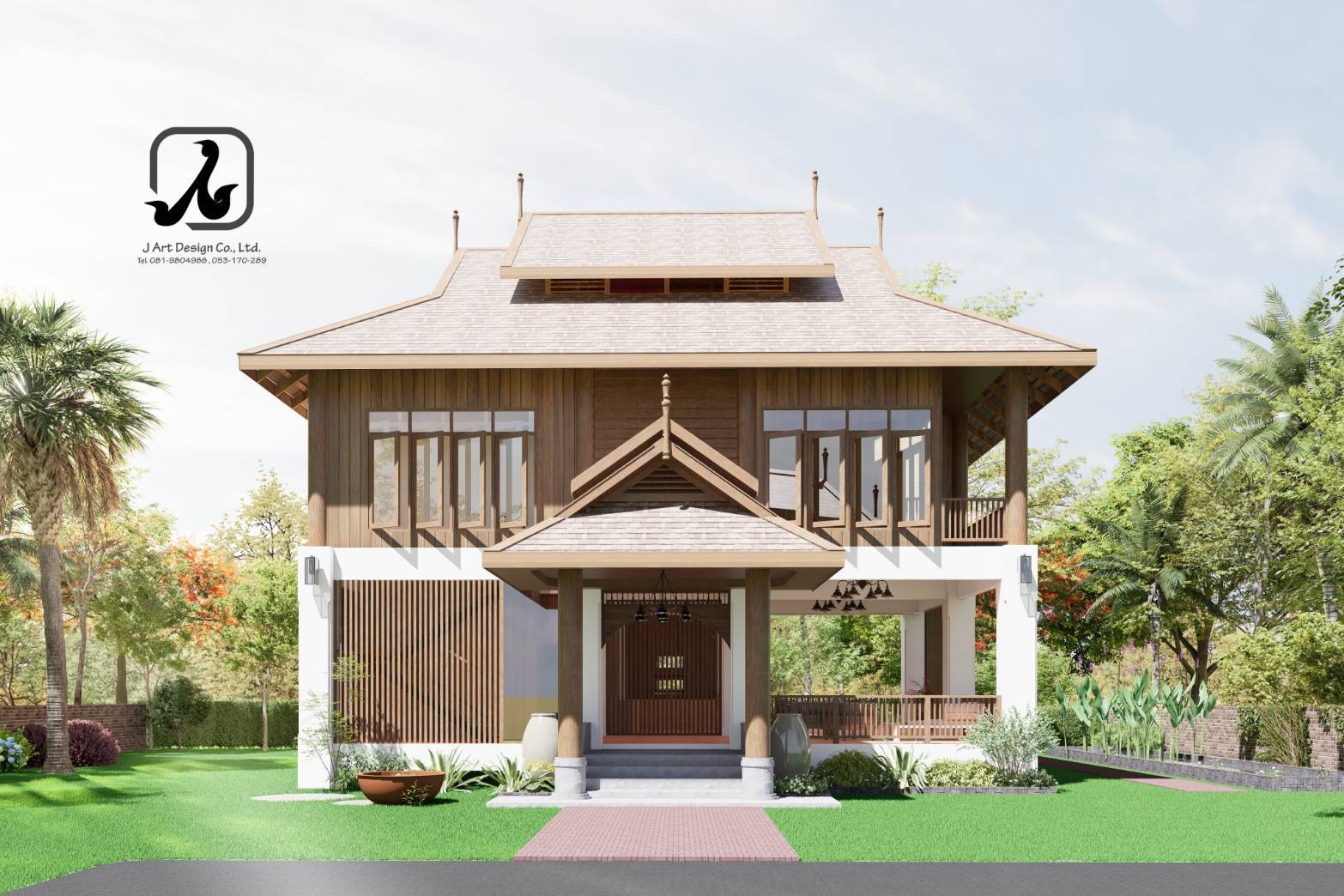 รับออกแบบบ้านและรับสร้างบ้านเชียงราย