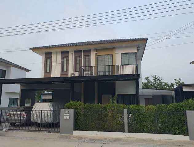 ขายด่วนบ้านเดี่ยว ม.บ้านเอ็มวิลเลจ  ต.บางปะกง อ.บางปะกง จ.ฉะเชิงเทรา