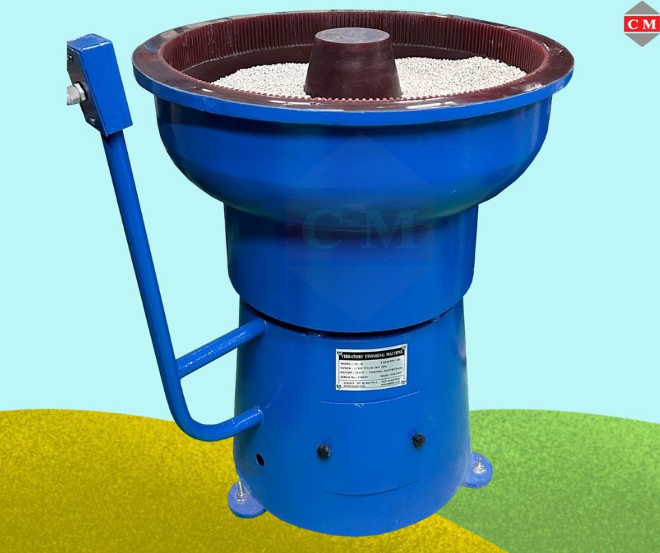 เครื่องขัดผิวโลหะแบบเขย่า แบบไม่มีสะพานแยกชิ้นงาน / Vibratory Finishing Machine