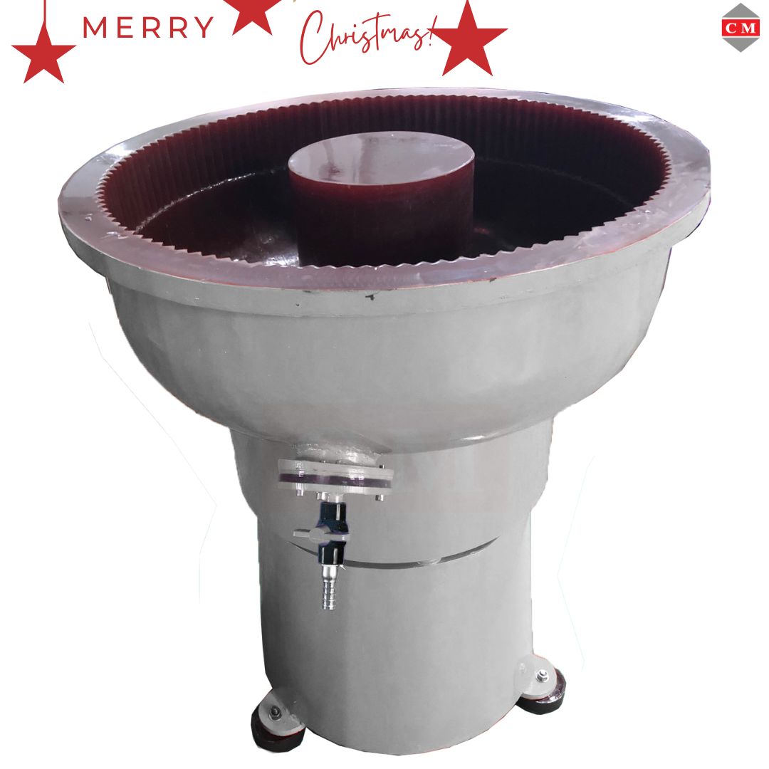  เครื่องขัดผิวโลหะแบบเขย่า (ไม่มีสะพานแยกชิ้นงาน) / Vibratory Finishing Machine