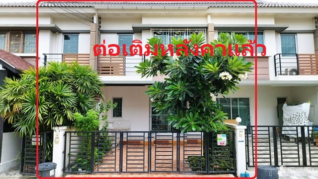 Big  บ้านกว้าง 5ม.C ประชาอุทิศ90 140 ม.ใหม่ตรงปก! ให้เช่าทาวน์โอม ตลาดยิ่งรวย76 1.8 กม.   2ชั้น 3นอน 2แอร์  20ตรว. 160ตรม. พระจอมเกล้าธนบุรี