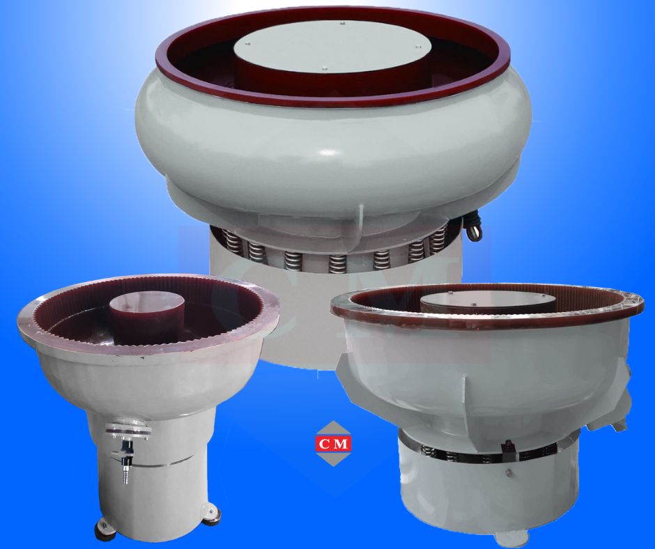 เครื่องขัดผิวโลหะแบบเขย่า (ไม่มีสะพานแยกชิ้นงาน) / Vibratory Finishing Machine