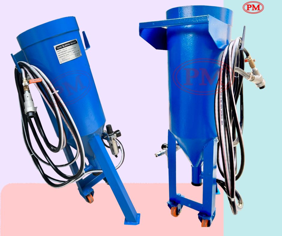 ถังพ่นทรายกลางแจ้ง ระบบ SUCTION