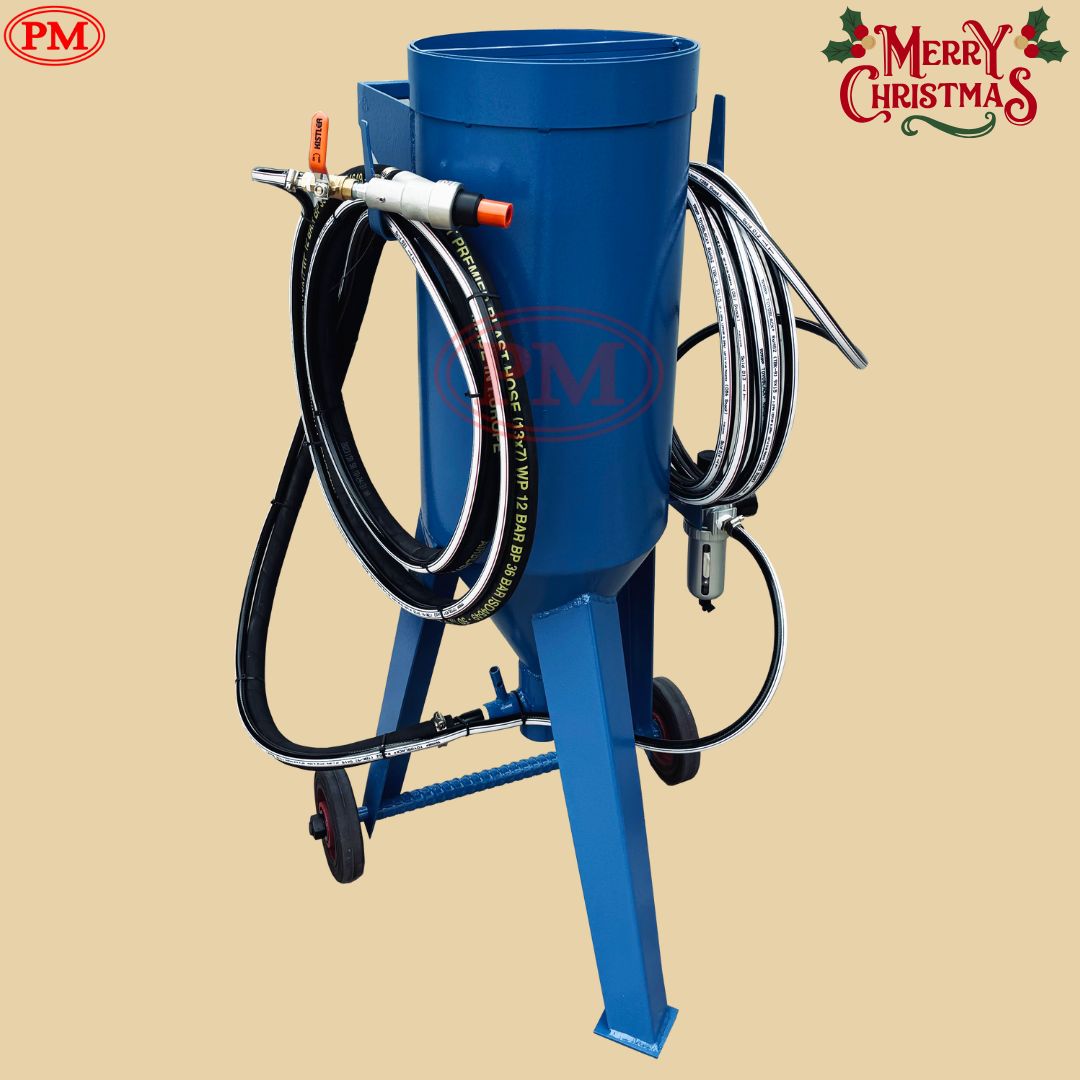  ถังพ่นทรายกลางแจ้ง ระบบ SUCTION