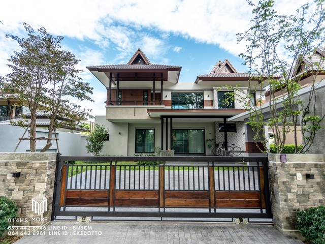 More – 018PS บ้านสวย สร้างใหม่ สไตล์คอนเทมเพอลารี่ผสมผสานกับไทยล้านนา  หมู่บ้านวังตาล