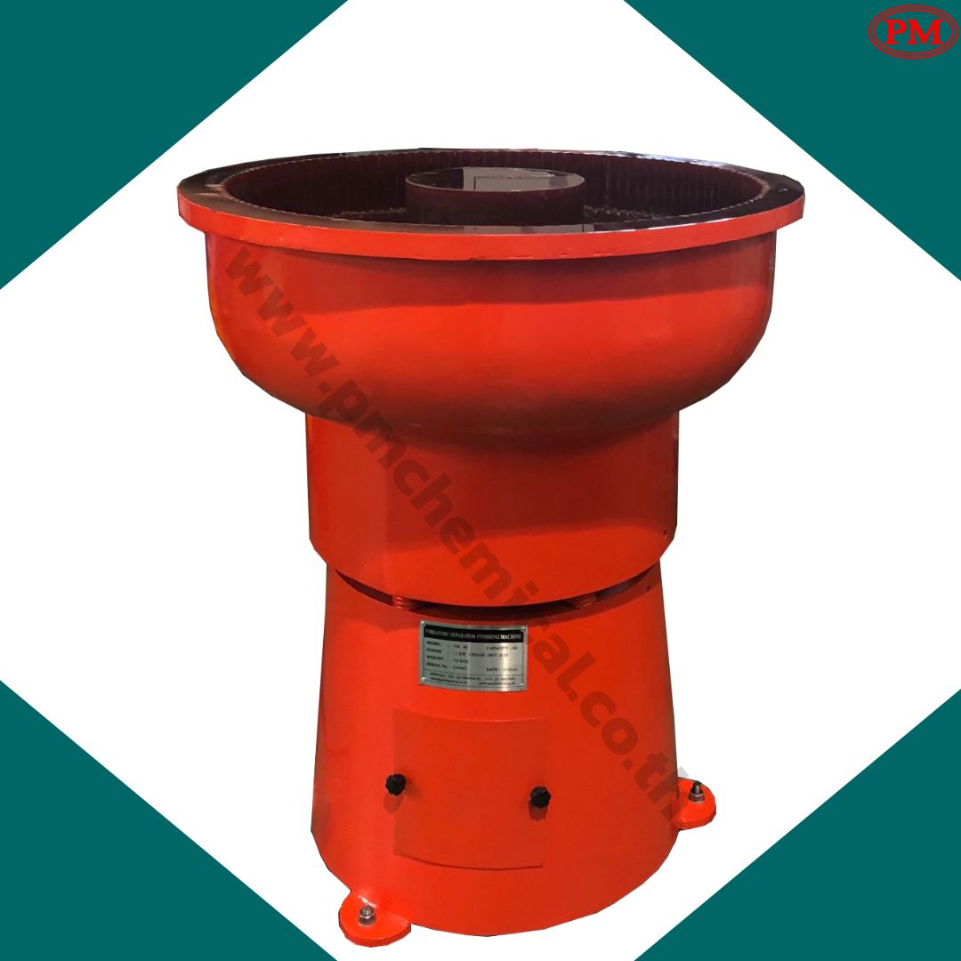Vibratory Finishing Machine>> เครื่องขัดผิวโลหะแบบเขย่า (ไม่มีสะพานแยกชิ้นงาน)