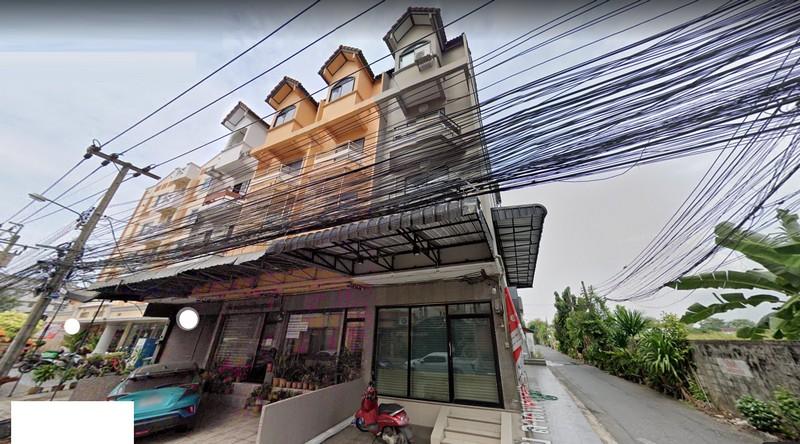 ขายตึกแถว 4.5 ชั้น หลังมุม ทำเลดี ซอยลาดพร้าว 107 แหล่งชุมชน คนพลุกพล่าน เหมาะค้าขาย