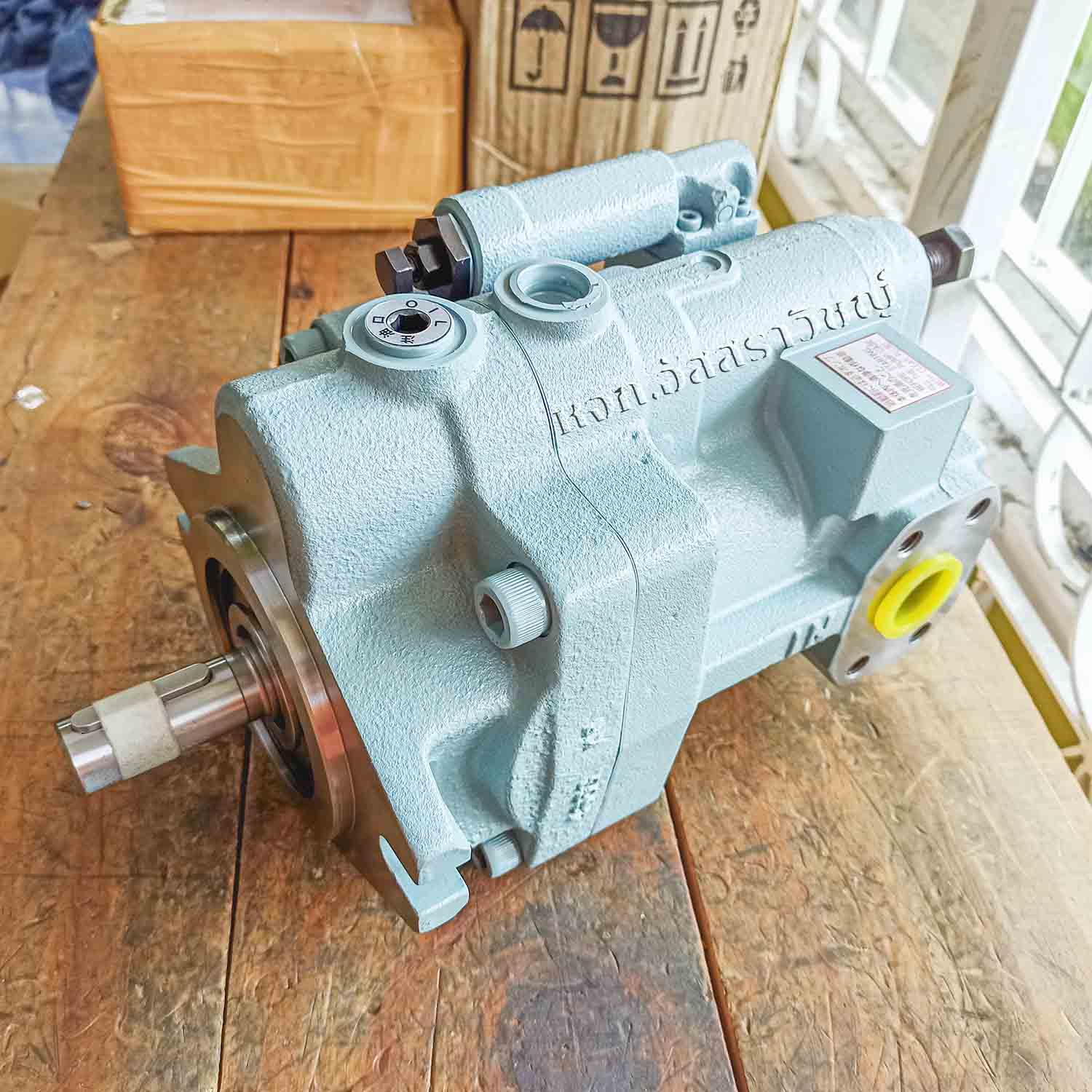ปั๊มไฮดรอลิคลูกสูบแบบปรับได้ (Hydraulic Piston Pump) Nachi รุ่น PVS Series