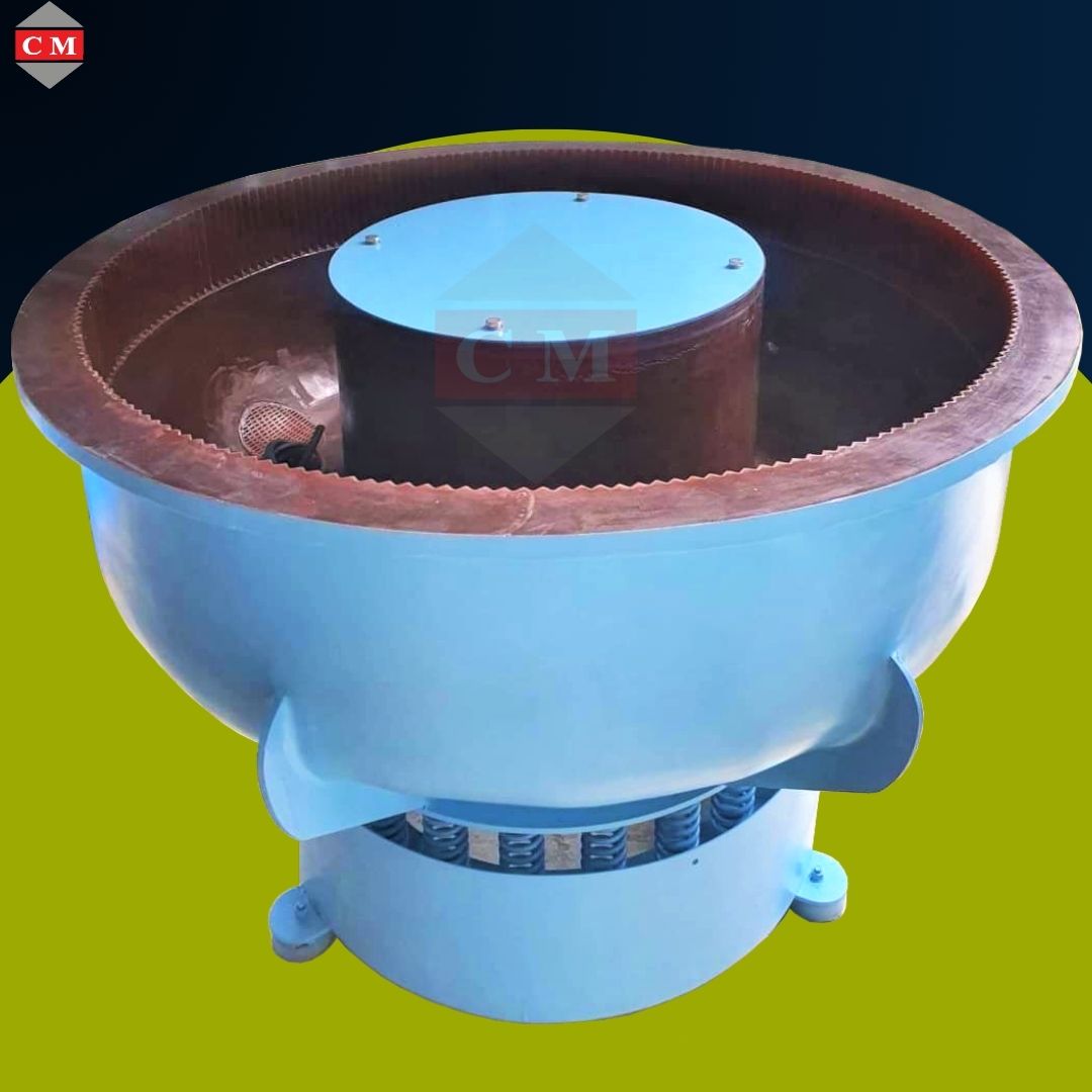  Vibratory Finishing Machine /เครื่องขัดผิวโลหะแบบเขย่า แบบไม่มีสะพานแยกชิ้นงาน 