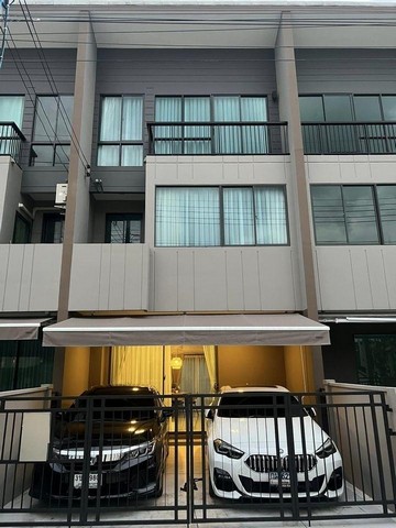ขายทาวน์โฮม บ้านกลางเมือง รามอินทรา83 สเตชั่น ถนนกาญจนาภิเษก ทะลุ ถนนรามอินทรา รหัสประกาศ B506  
