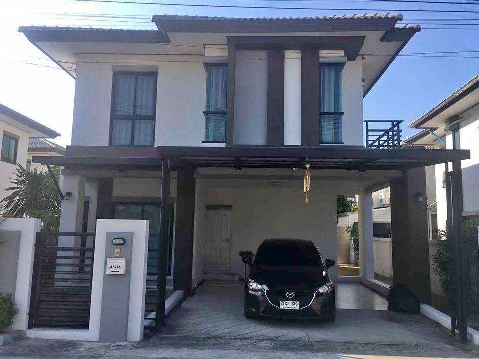 บ้านเช่า บ้านเดี่ยว ย่านมหิดล ศาลายา 3 นอน พร้อมเฟอร์ บรมราชชนนี