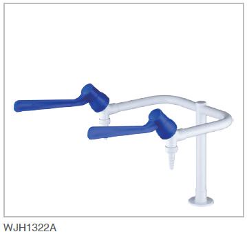 ก๊อกน้ำห้องปฏิบัติการ 2 ทางแบบก้านปัด Two way Lab Faucet