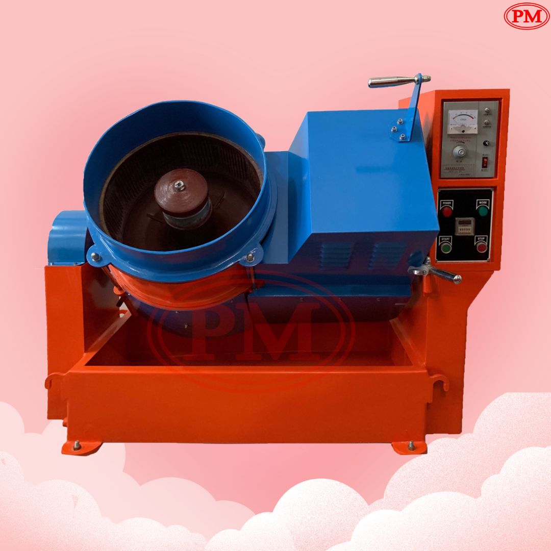 เครื่องขัดผิวโลหะแบบจานหมุน (CENTRIFUGE FINISHING MACHINE)